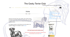 Desktop Screenshot of cesky-terrier-club.co.uk